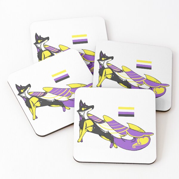Item preview, Flying fox Pride Month Nonbinary designed and sold by beckyhowling.