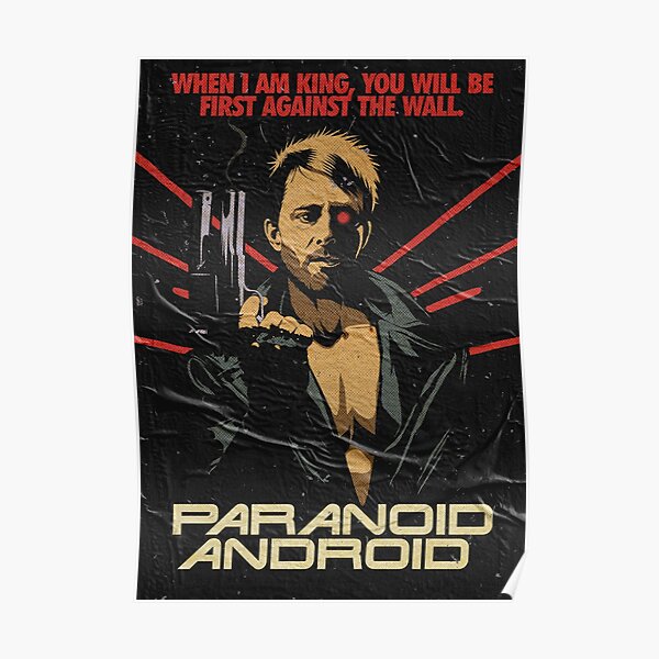 Paranoid Poster