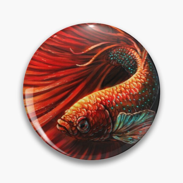 Item preview, Deep Sea Betta (Borderless) designed and sold by alandodrawing.