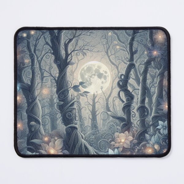 Item preview, Moonlit Enchanted Forest designed and sold by TeslaSt0re.