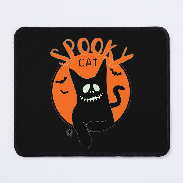 Item preview, Cute spooky black cat designed and sold by InverseArt.