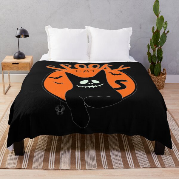 Item preview, Cute spooky black cat designed and sold by InverseArt.