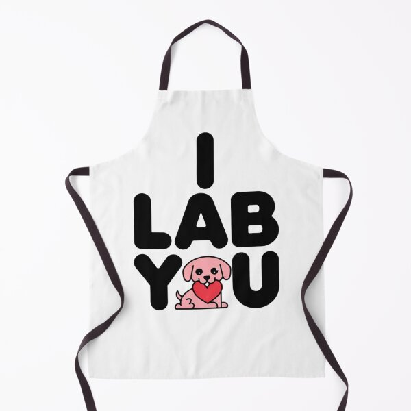 Item preview, Cute design for labrador lovers: I Lab You. designed and sold by Davideus.