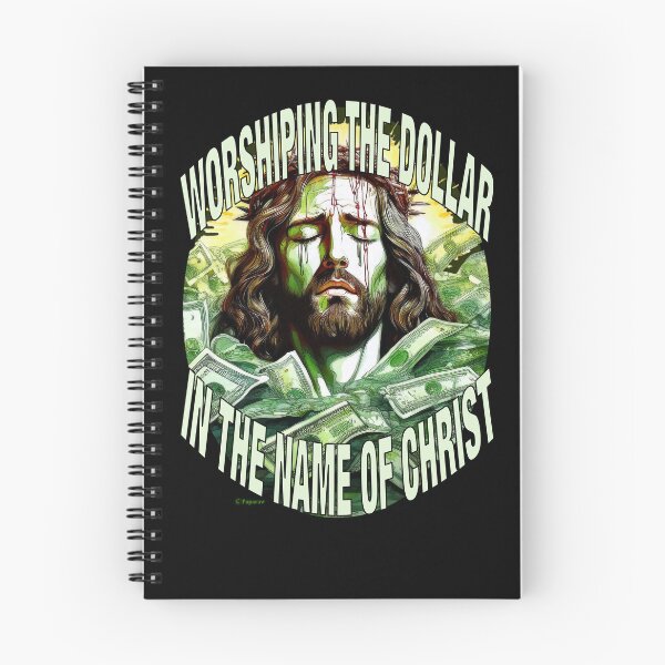Item preview, WORSHIPING THE DOLLAR IN THE NAME OF CHRIST designed and sold by Paparaw.