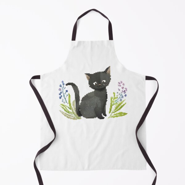 Item preview, Black cute pixel cat. designed and sold by AlinaMalina24.