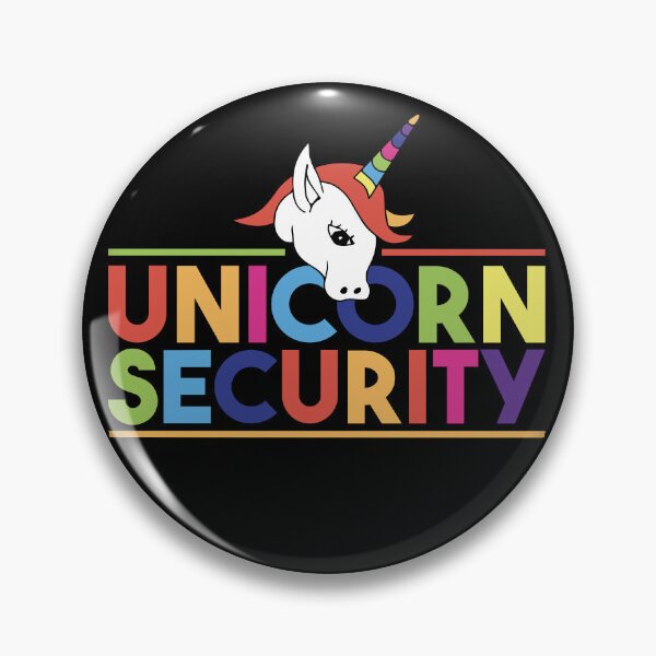 Item preview, Unicorn Security Unicorn Halloween designed and sold by Wolagno.