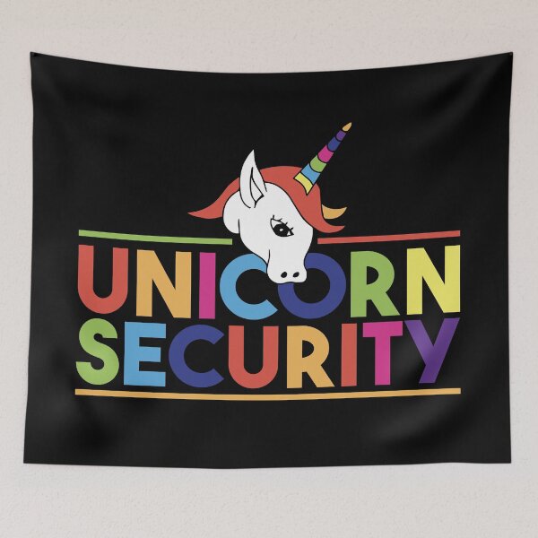 Item preview, Unicorn Security Unicorn Halloween designed and sold by Wolagno.