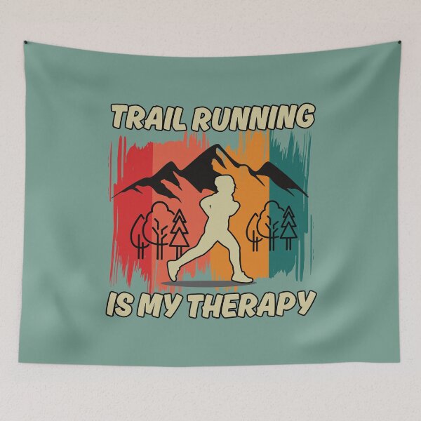 Item preview, Trail Running is My Therapy designed and sold by Guess4best.