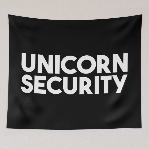 Item preview, Unicorn Security Unicorn Halloween designed and sold by Wolagno.