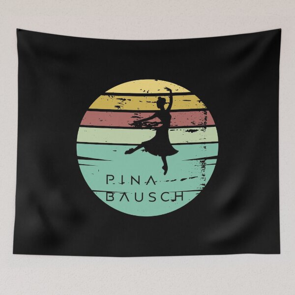Item preview, Pina Bausch: A Tribute to the Legend of Contemporary Dance – Minimalist Silhouette Design designed and sold by Colorful-Garden.