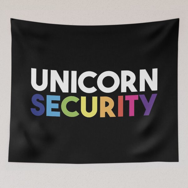 Item preview, Unicorn Security Unicorn Halloween designed and sold by Wolagno.