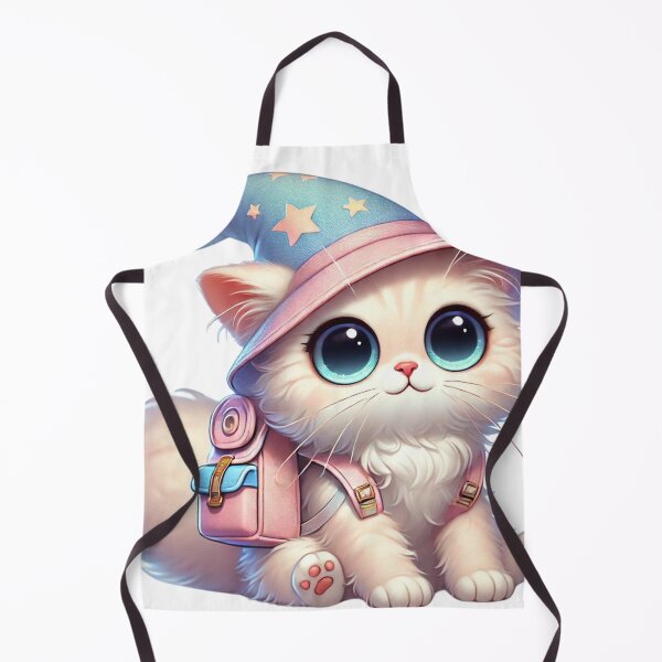 Item preview, Adventurous Pastel Cat in Wizard Hat designed and sold by takeng07.