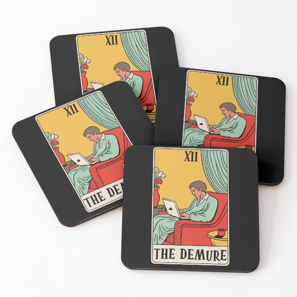 Item preview, The Demure - Funny "Very Demure" Tarot Card designed and sold by isstgeschichte.