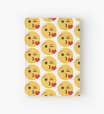 JoyPixels Face Blowing a Kiss Hardcover Journal