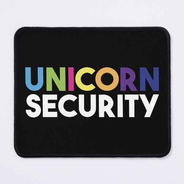 Item preview, Unicorn Security Unicorn Halloween designed and sold by Wolagno.