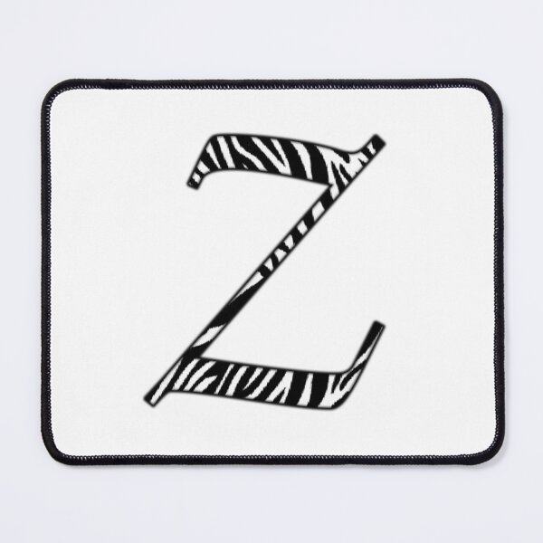 Item preview, Z for zebra, letter with stripes designed and sold by Audrey Janvier | AJD.