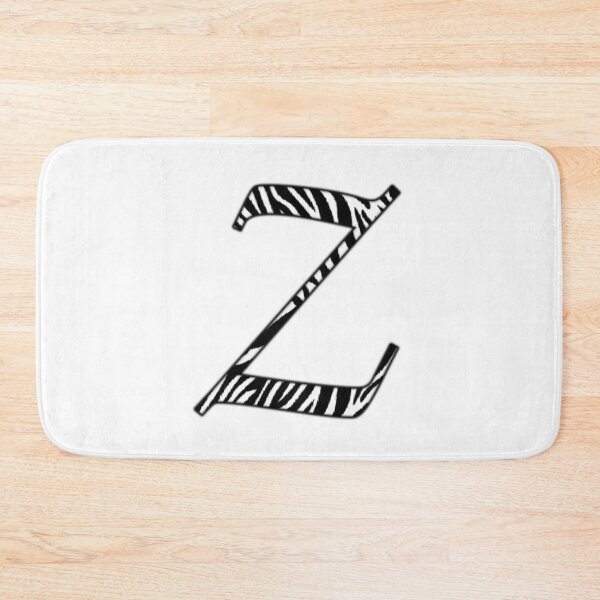 Item preview, Z for zebra, letter with stripes designed and sold by Audrey Janvier | AJD.