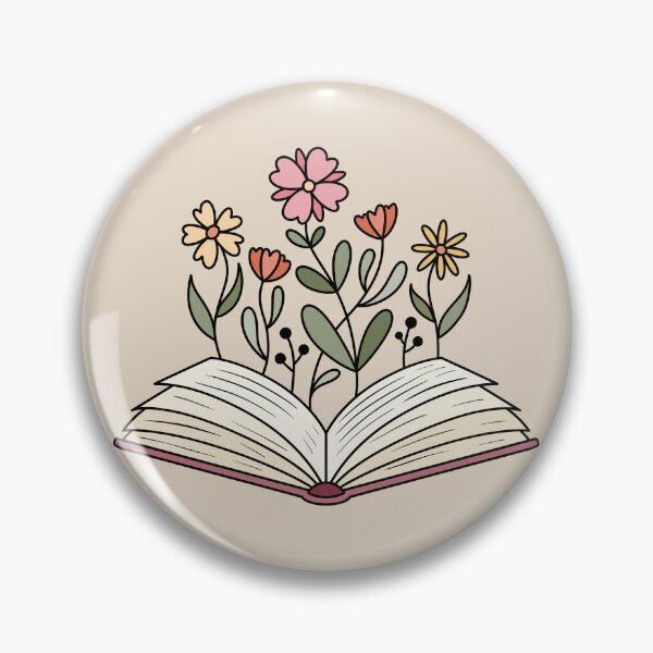 Item preview, Flores que crecen del libro designed and sold by HeySpiritAnimal.