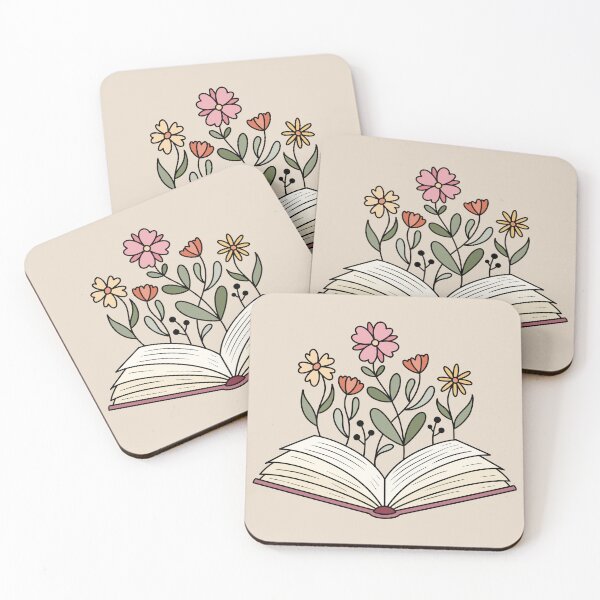 Item preview, Flowers growing from Book designed and sold by HeySpiritAnimal.