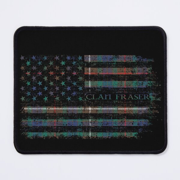 Item preview, Clan Fraser Hunting Scottish tartan US flag kilt Scotland designed and sold by Clan1093.