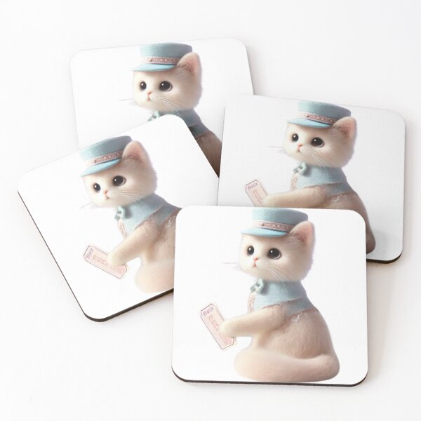 Item preview, Pastel Cat Conductor on a Magical Journey designed and sold by takeng07.