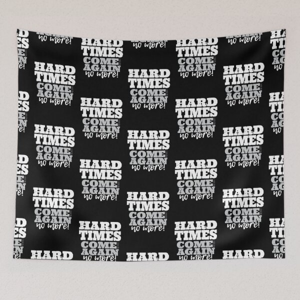 Item preview, HARD TIMES COME AGAIN NO MORE FOSTER LAMENT designed and sold by Madjack Tees Kiwi SuperStore.