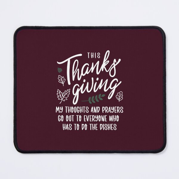 Item preview, Thanksgiving Thoughts And Prayers designed and sold by HowToCanadian.