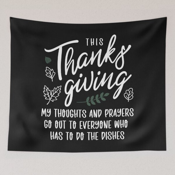 Item preview, Thanksgiving Thoughts And Prayers  designed and sold by HowToCanadian.