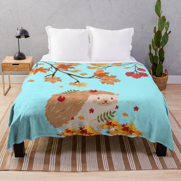 Item preview, Hedgehog on the Autumn Mountain designed and sold by goldcov.