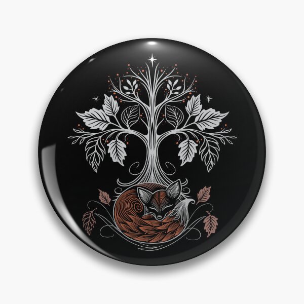 Item preview, Sleeping fox under a tree in autumn designed and sold by Christine Krahl.