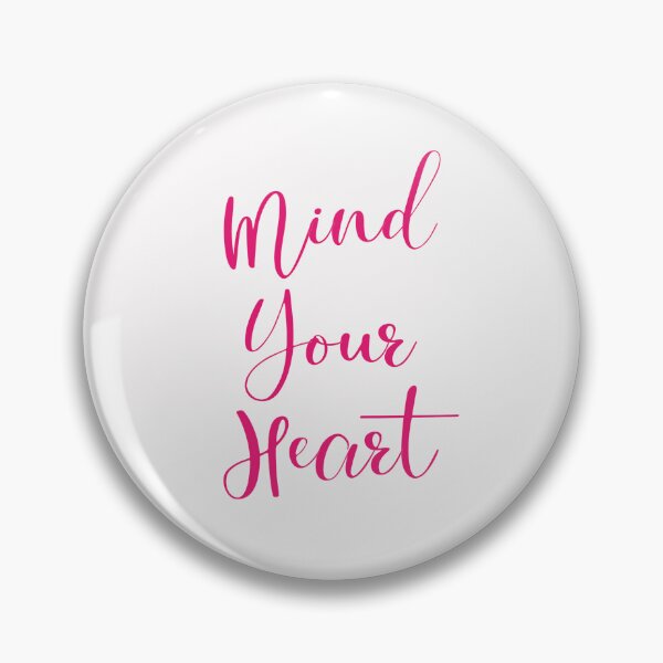 Item preview, Mind Your Heart Pink designed and sold by Erkadesign.