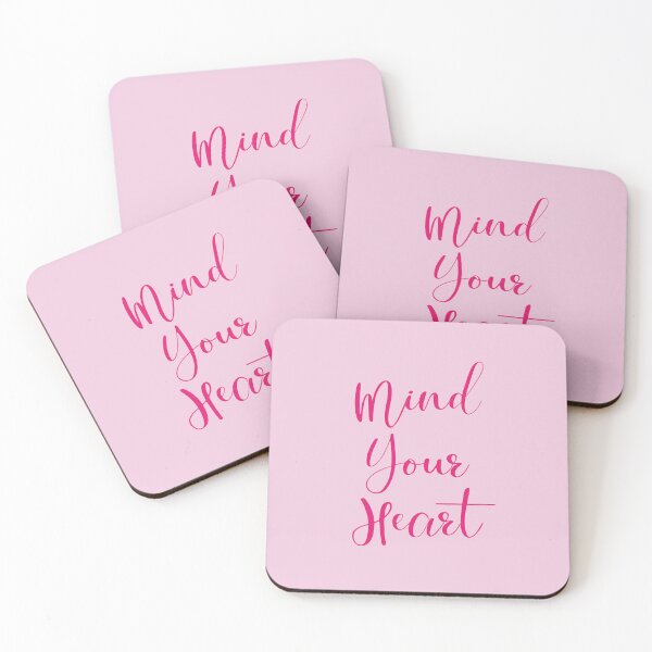 Item preview, Mind Your Heart Pink designed and sold by Erkadesign.