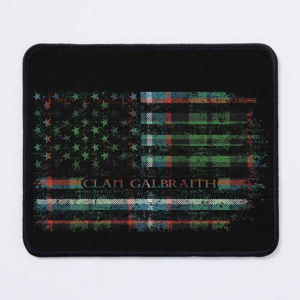 Item preview, Clan Galbraith Scottish tartan US flag kilt Scotland 2 designed and sold by Clan1093.