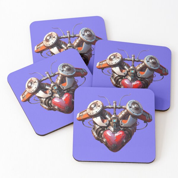 Item preview, Robot Heart designed and sold by Digiheart.
