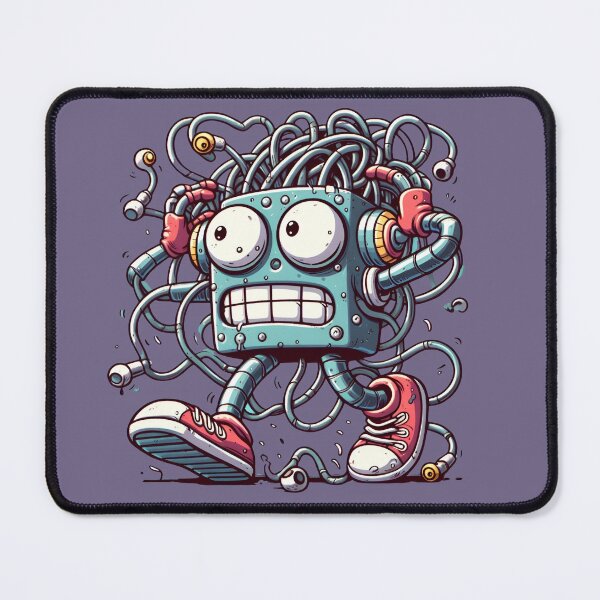 Item preview, Tangle wire, frustrate mind designed and sold by Vibestudio-shop.
