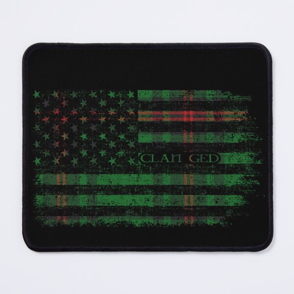 Item preview, Clan Ged Scottish tartan US flag kilt Scotland designed and sold by Clan1093.