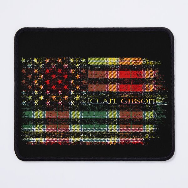 Item preview, Clan Gibson modern Scottish tartan US flag kilt Scotland designed and sold by Clan1093.