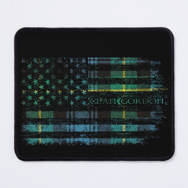 Item preview, Clan Gordon Scottish tartan US flag kilt Scotland designed and sold by Clan1093.