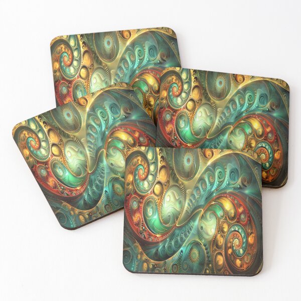 Item preview, African Inspired Spiral Art designed and sold by BubandAika.