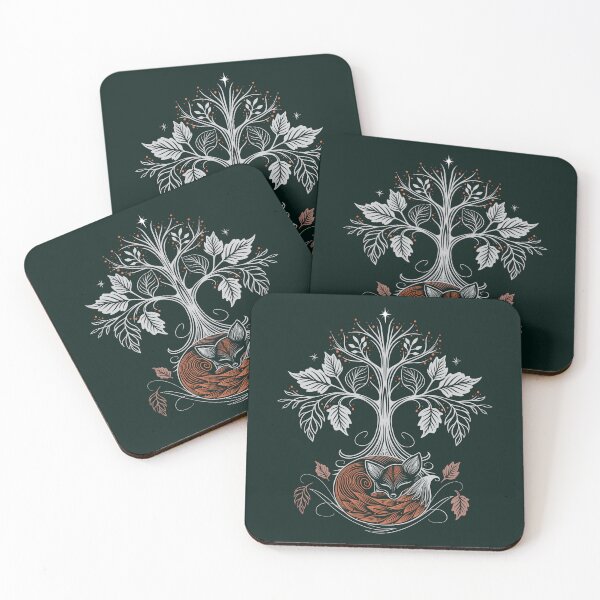 Item preview, Sleeping Fox – Mystical Autumn Forest designed and sold by Christine Krahl.