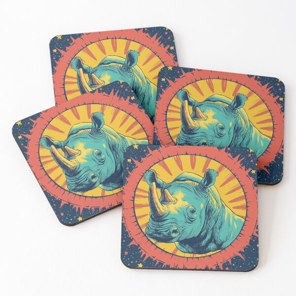 Item preview, A giant rhinoceros in space designed and sold by GagamellGray.