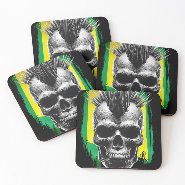 Item preview, Brazilian Punk Skull designed and sold by Black Wolf Style.