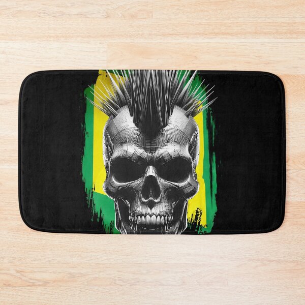 Item preview, Brazilian Punk Skull designed and sold by Black Wolf Style.