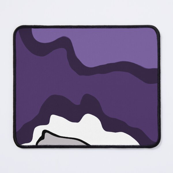Item preview, Retro Swirls Liquid Swirl Abstract Pattern 70s Style Lilac 3 of 4 designed and sold by Beachy.