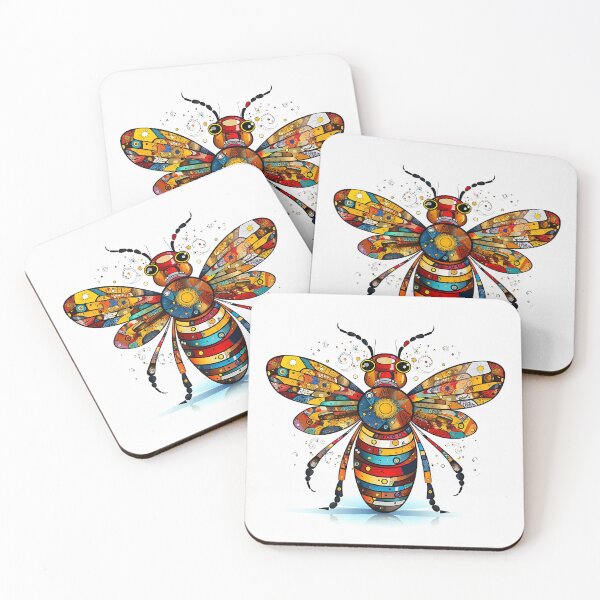 Item preview, Quibees - Crazy Bees (1/16) designed and sold by sabantha.