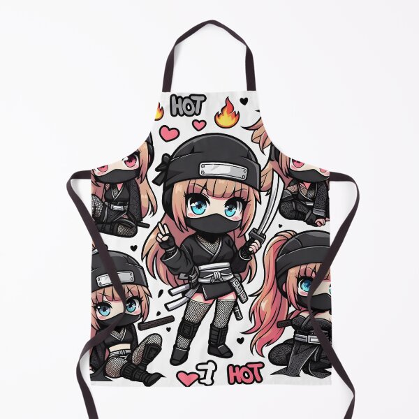 Item preview, Hot Chibi ninja pattern 2.0 designed and sold by StickyGuys.