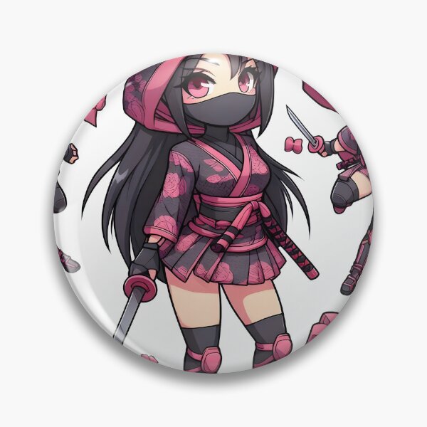 Item preview, Hot Chibi ninja pattern 3.0 designed and sold by StickyGuys.