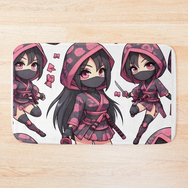 Item preview, Hot Chibi ninja pattern 3.0 designed and sold by StickyGuys.