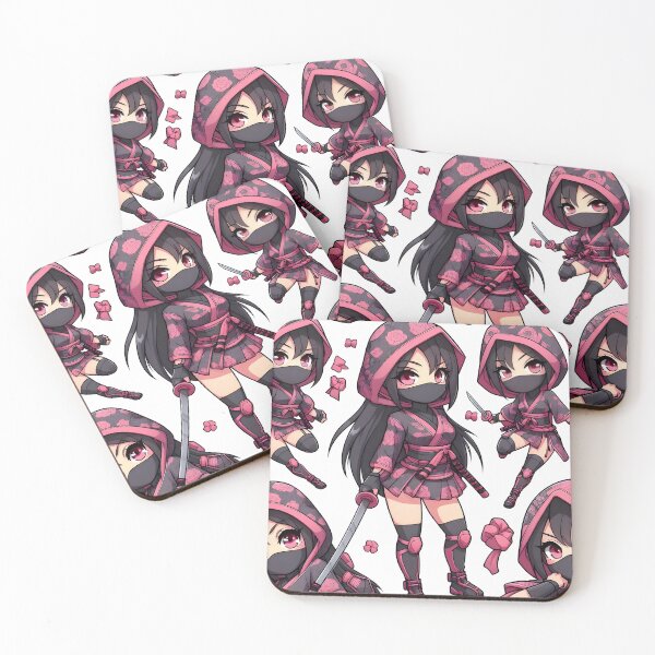 Item preview, Hot Chibi ninja pattern 3.0 designed and sold by StickyGuys.