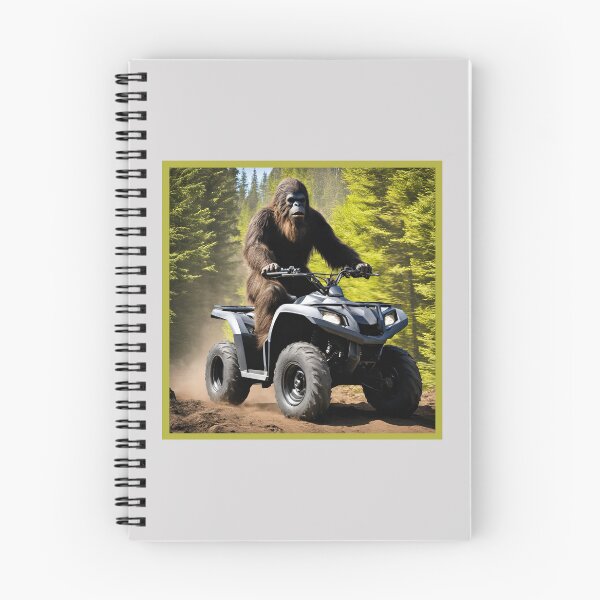 Item preview, Bigfoot on Quad designed and sold by AMERICANCHEEZ.